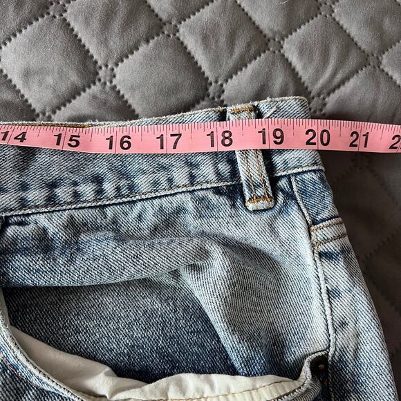 Vintage Merona Relaxed Fit Jeans Men 42x30 Light Wash 100% Cotton 90s Y2K Denim - Picture 5 of 11